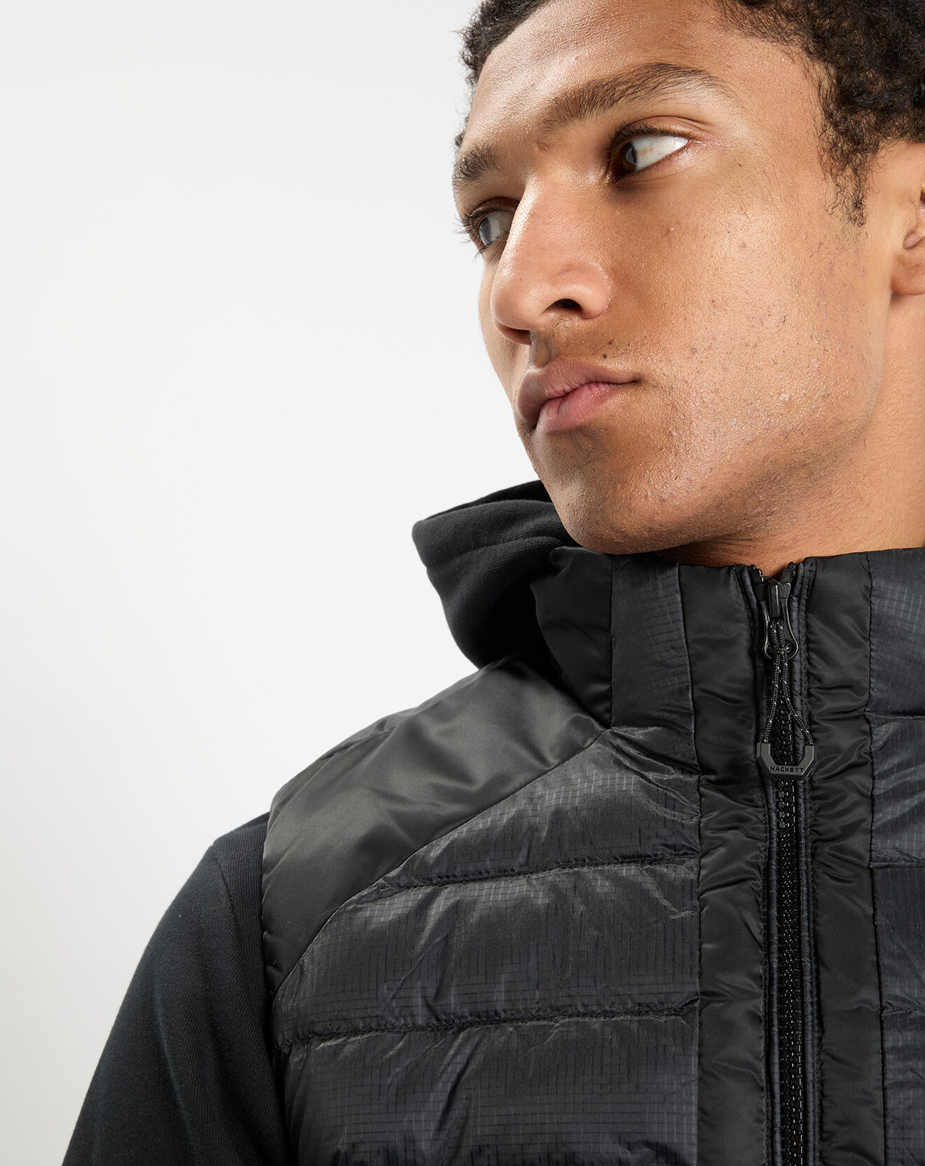 Hackett London Doudoune sans manches Aston Martin Racing noire