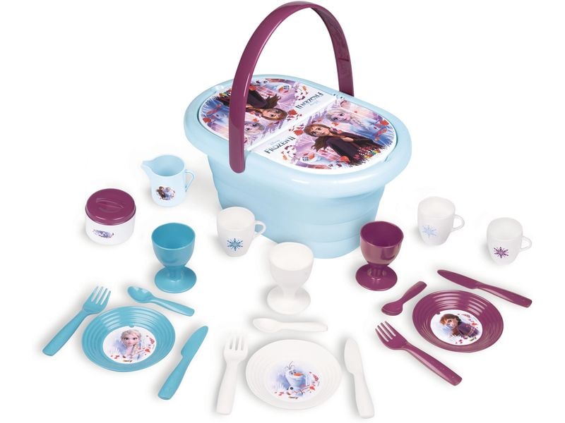 Smoby Frozen: Picknick-Korb Komplettes Spielservice von Disney