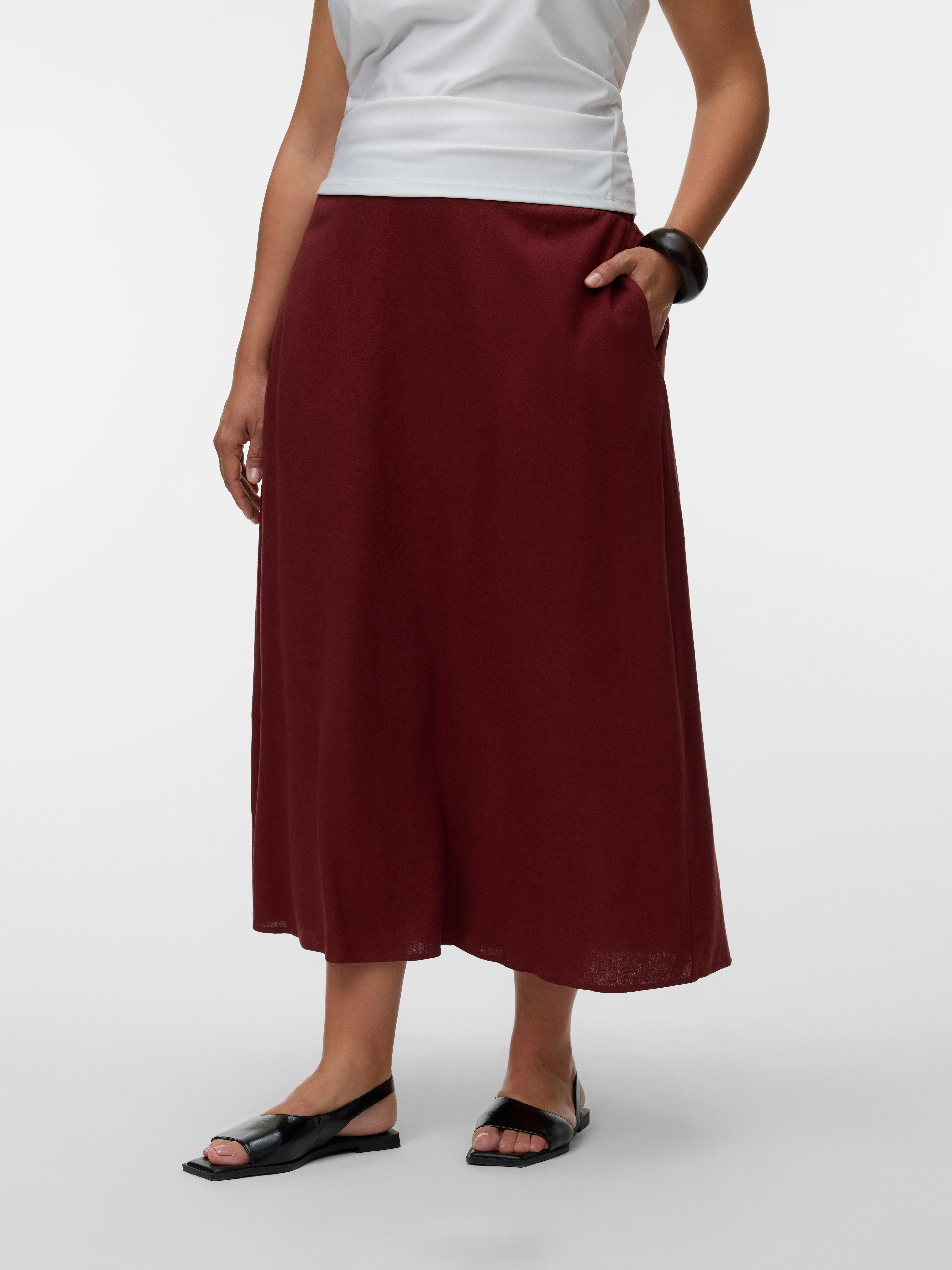 VMCMYMILO High waist Midi-rok