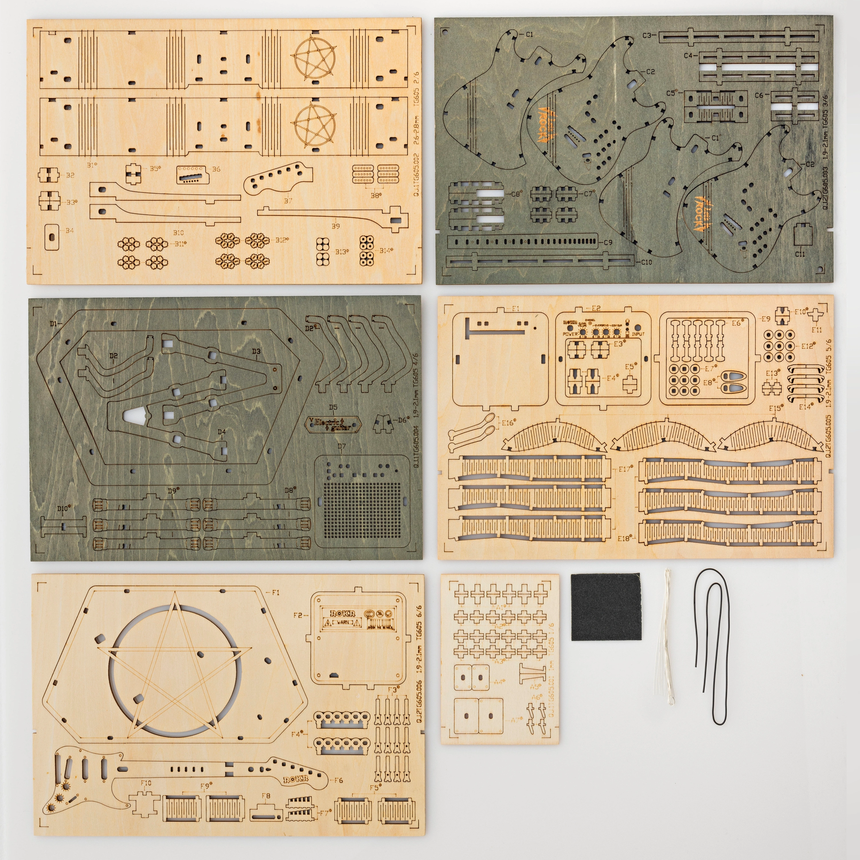 3D-Holzpuzzle 