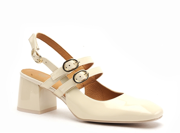Fugitive escarpins femme nado beige