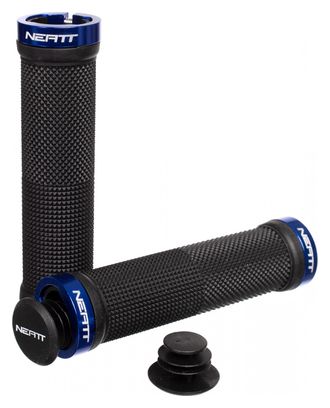 NEATT Paire de Grips RACE Noir Bleu