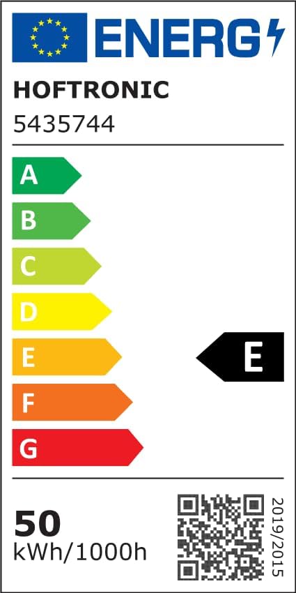 HOFTRONIC - 8er Pack LED Lichtleisten 150cm 50W LED Röhrenlampe Komplett 6500K Kaltweiß 6000lm Super Hell 30000h Leuchte Dachboden 1500x74x25mm (LxBxH) Kellerlampe garagenbeleuchtung - IP20