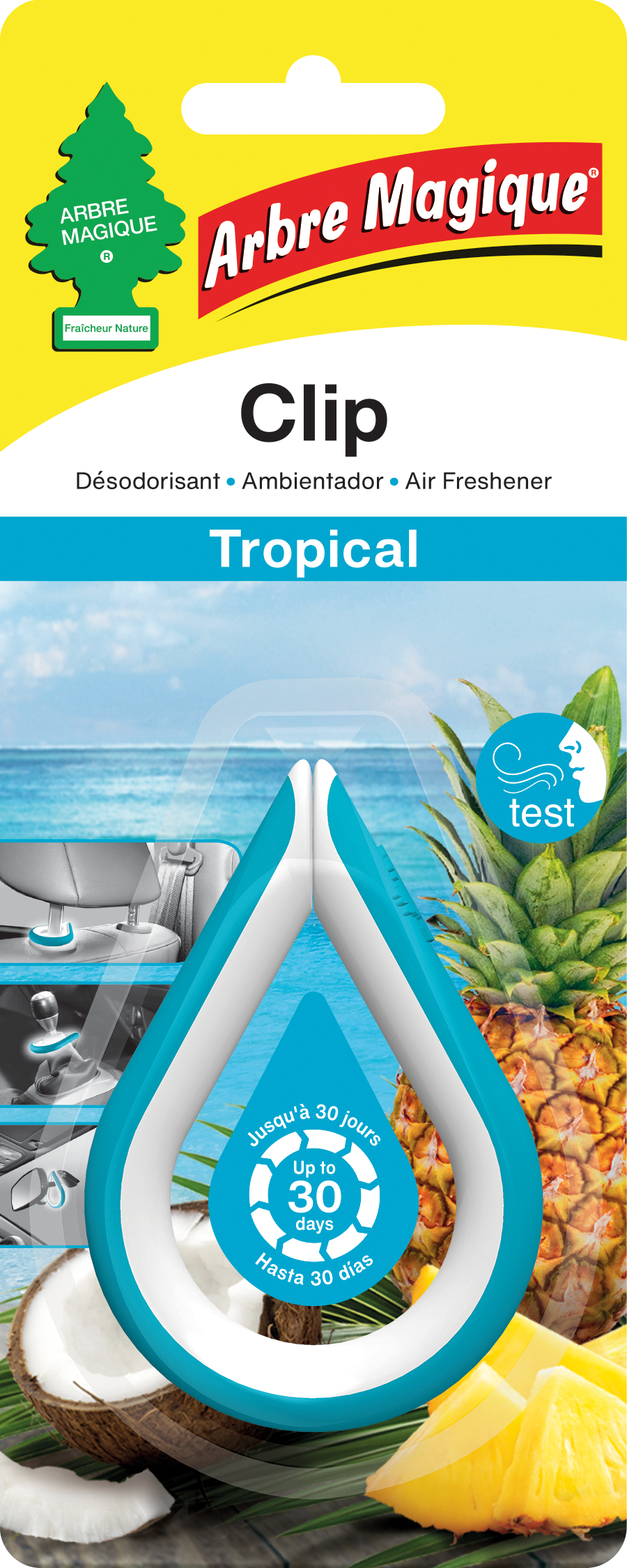 ARBRE MAGIQUE CLIP TROPICAL