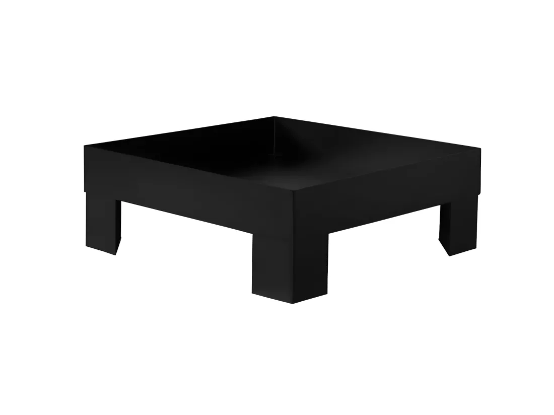 Brasero en acier peint plateforme 70 cm