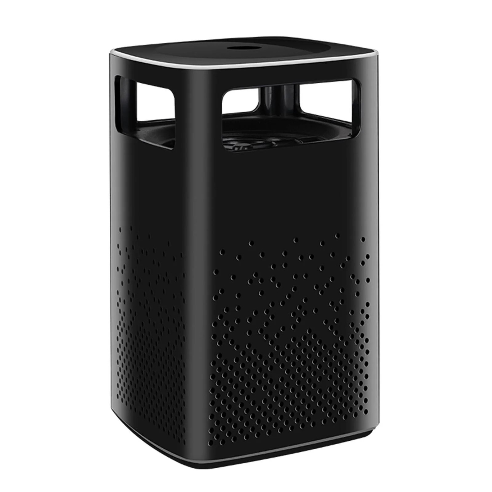 (18x10cm) Elektrische USB Photokatalyse Anti Mücken Insekten Lampe Moskito Falle - Schwarz