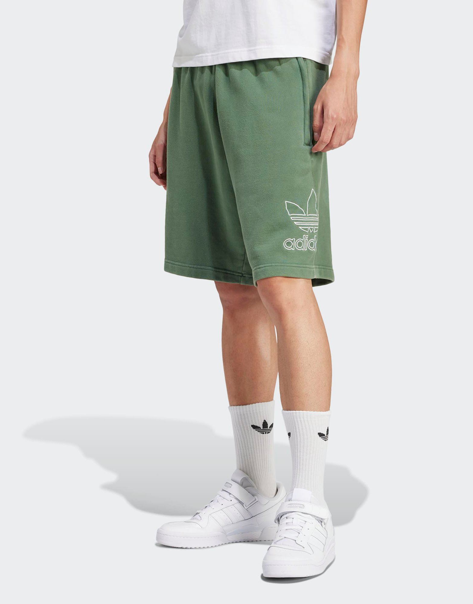 adidas Short contours logo Trèfle Adicolor