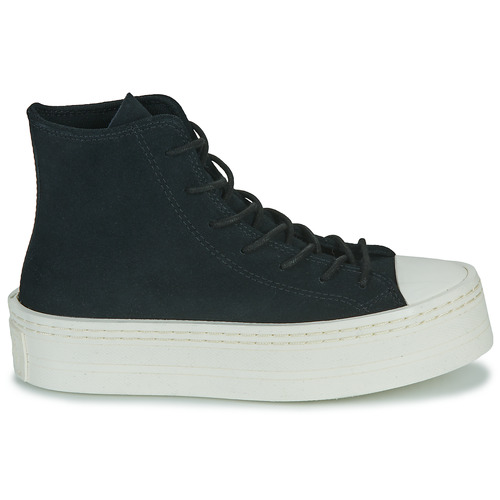Converse - CHUCK TAYLOR ALL STAR MODERN LIFT PLATFORM MONO SUEDE - Noir