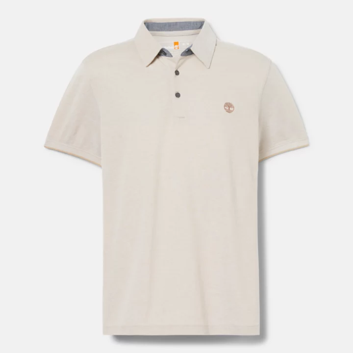 Polo Baboosic Brook Oxford pour homme en beige