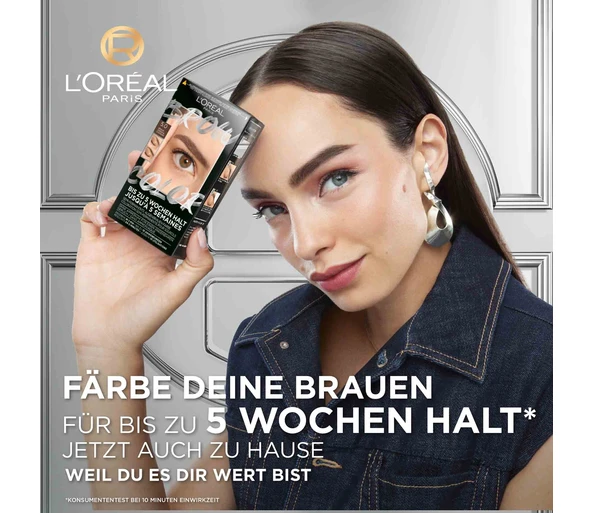 L'ORÉAL PARIS Brow Color Augenbrauenfarbe1.0 Schwarz
