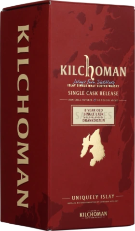 KILCHOMAN 8 YEARS SABORES SINGLE CASK 70CL