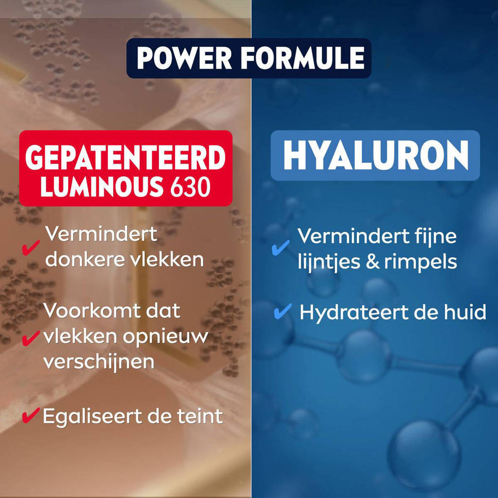 Fijne dagcreme met lekkere geur!MEN Luminous Anti-Age Anti-Spot dagcreme - SPF 30 - 50 ml
