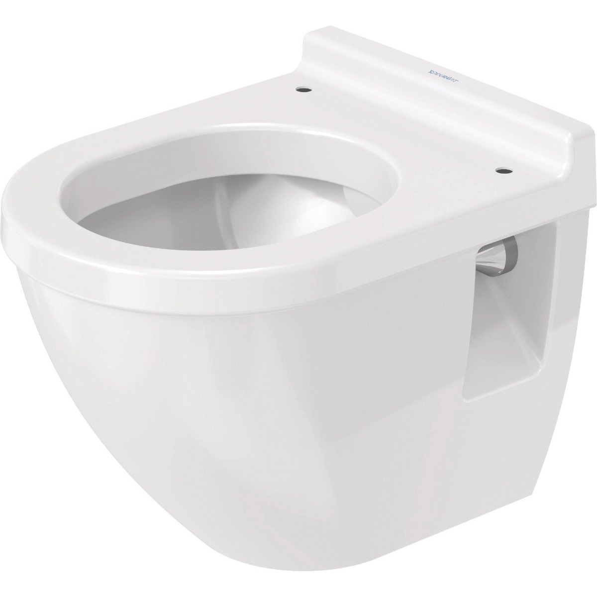 Duravit Starck 3 compact toilet wit glans