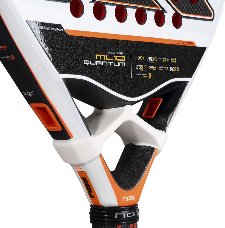 Nox Migual Lamperti 10 Quantum 3K Padelbat Hvid