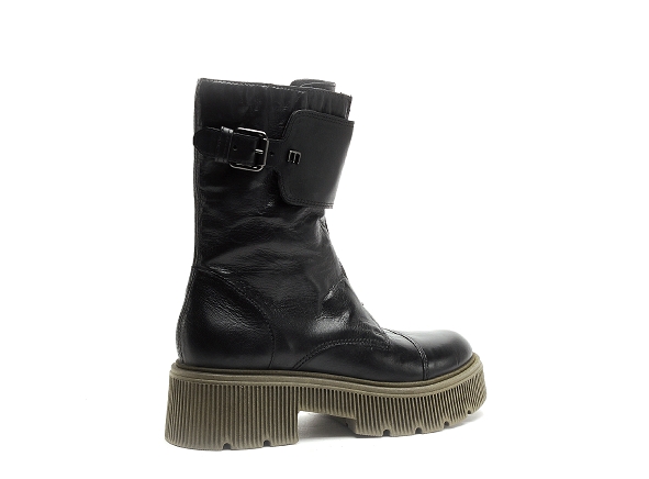 Mjus boots bottine plates femme p83203 noir
