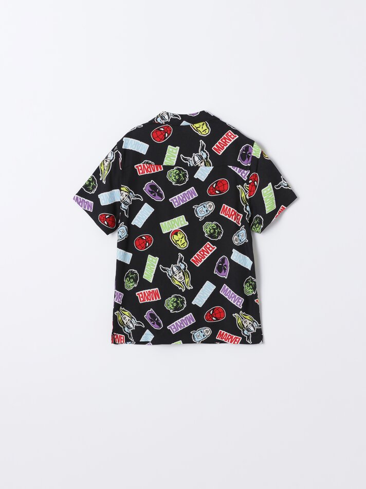 Camisa Marvel Resort - Preta
