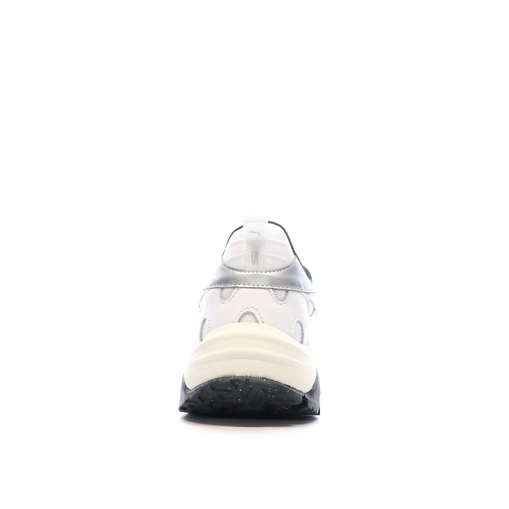 Puma Baskets Blanches Mixte Puma RS-Trck Metallic
