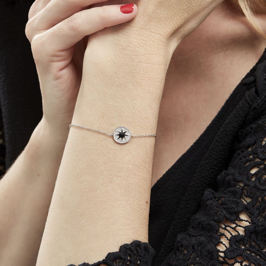 Bracelet Argent Winston Oxydes De Zirconium