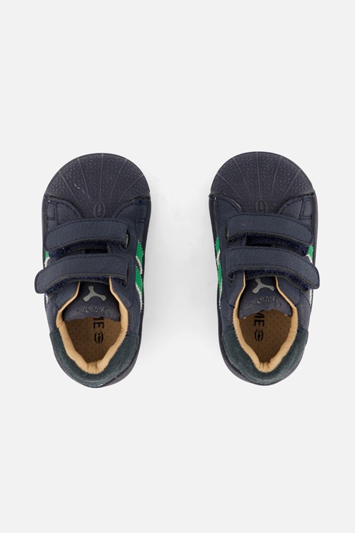 Shoesme Babyschoenen Velcro blauw Leer