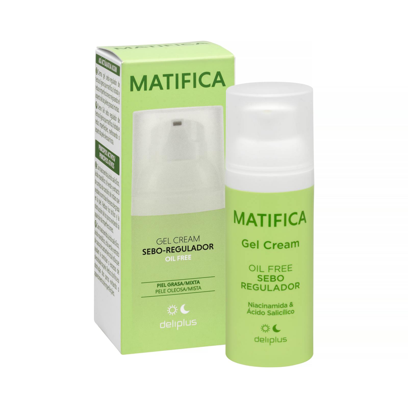 Gel visage sébo-régulateur Deliplus Matifica