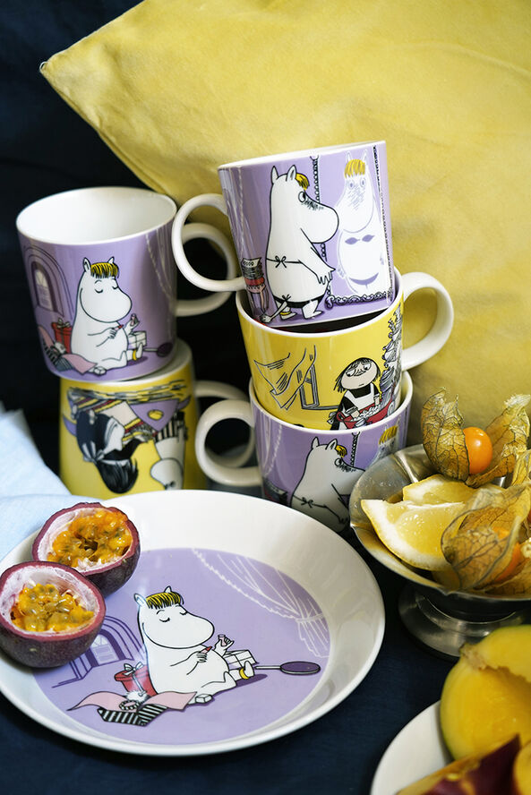Moomin Arabia Mumi klassisk sæt - Snorkfrøken Lilla