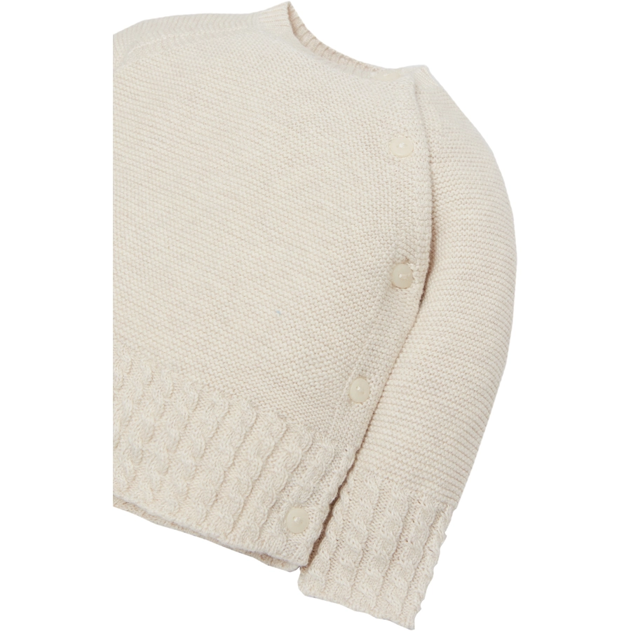 OVS Strick-Set aus Oberteil und Hose beige
