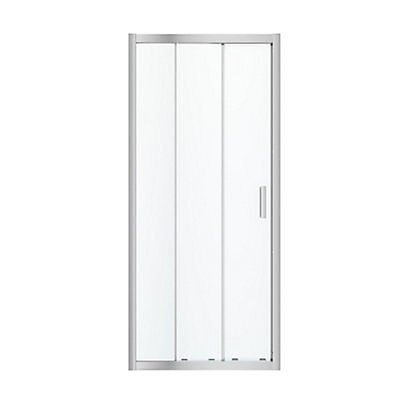 Porte de douche coulissante GoodHome Beloya transparente 90 cm