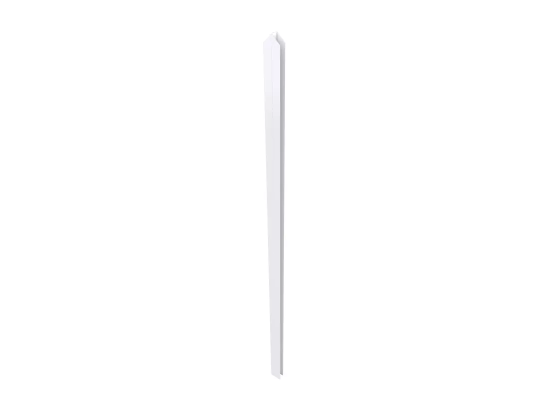 Connecteur pour verrière double - H130 cm - Blanc - TOLLESON
