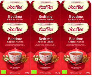 Yogi Tea Bedtime Rooibos Vanilla Voordeelverpakking 6x17ST