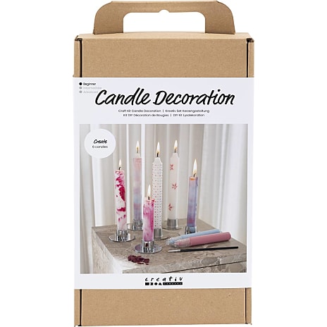 Creotime DIY kit lysdekoration - hvid