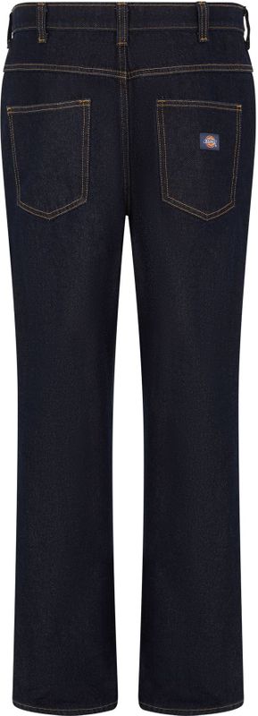 Dickies - Houston Denim Rinsed - Broek - Marine blauw