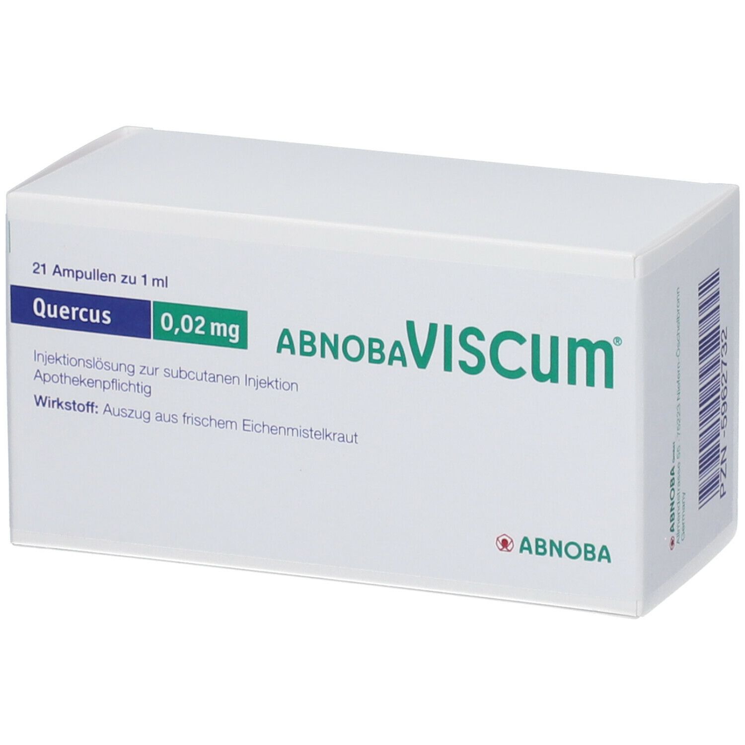 abnobaVISCUM® Quercus 0,02 mg Ampullen
