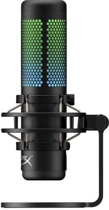 HyperX - QuadCast - Microfoon - RGB - USB - Compatibel met Meerdere Apparaten