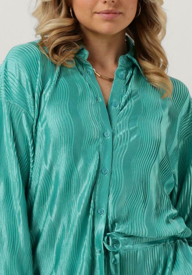 REFINED DEPARTMENT turquoise refined department blouse jazzy