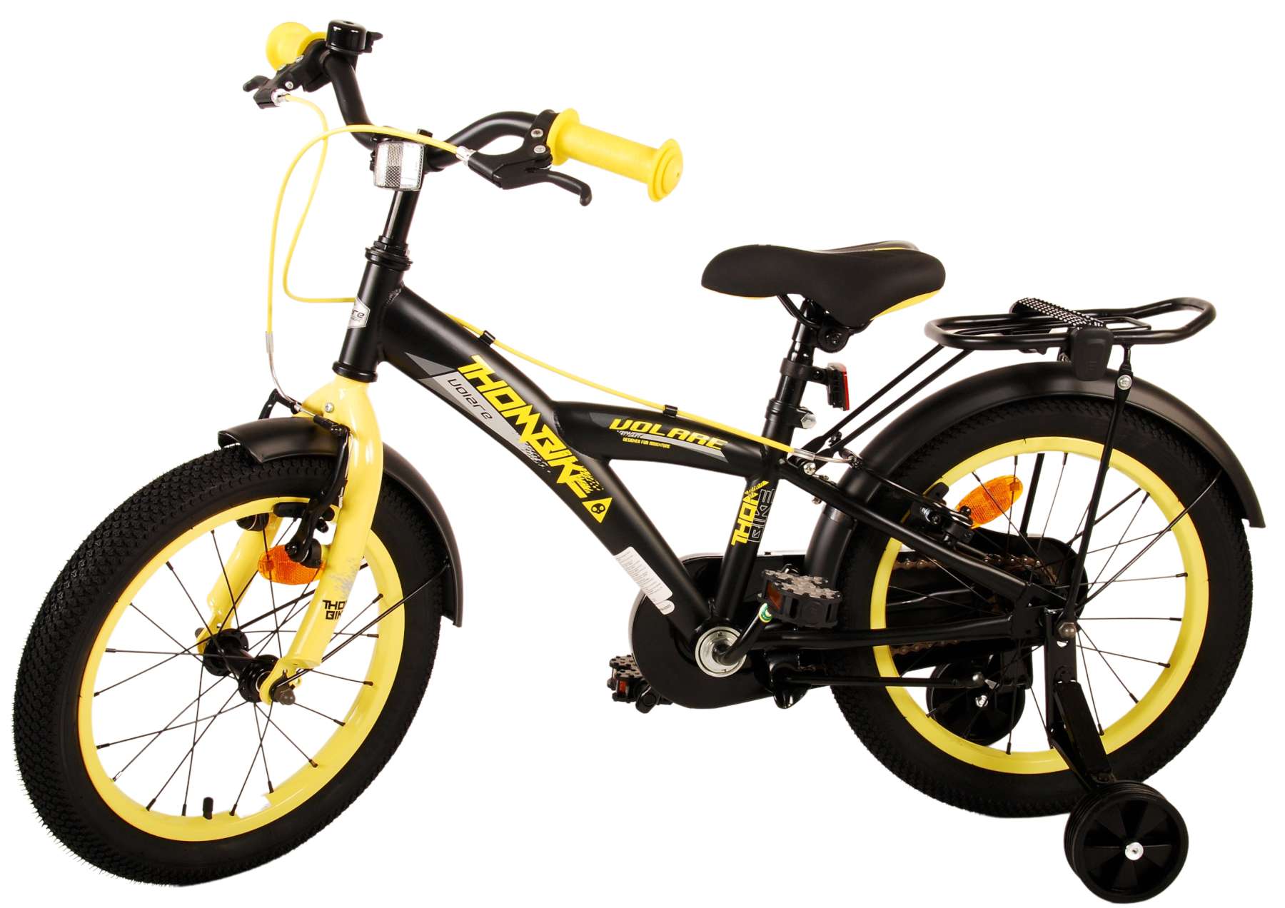 TPFSports Thombike Kinderfahrrad - Jungen - 16 Zoll - Rücktritt + Handbremse - Blau