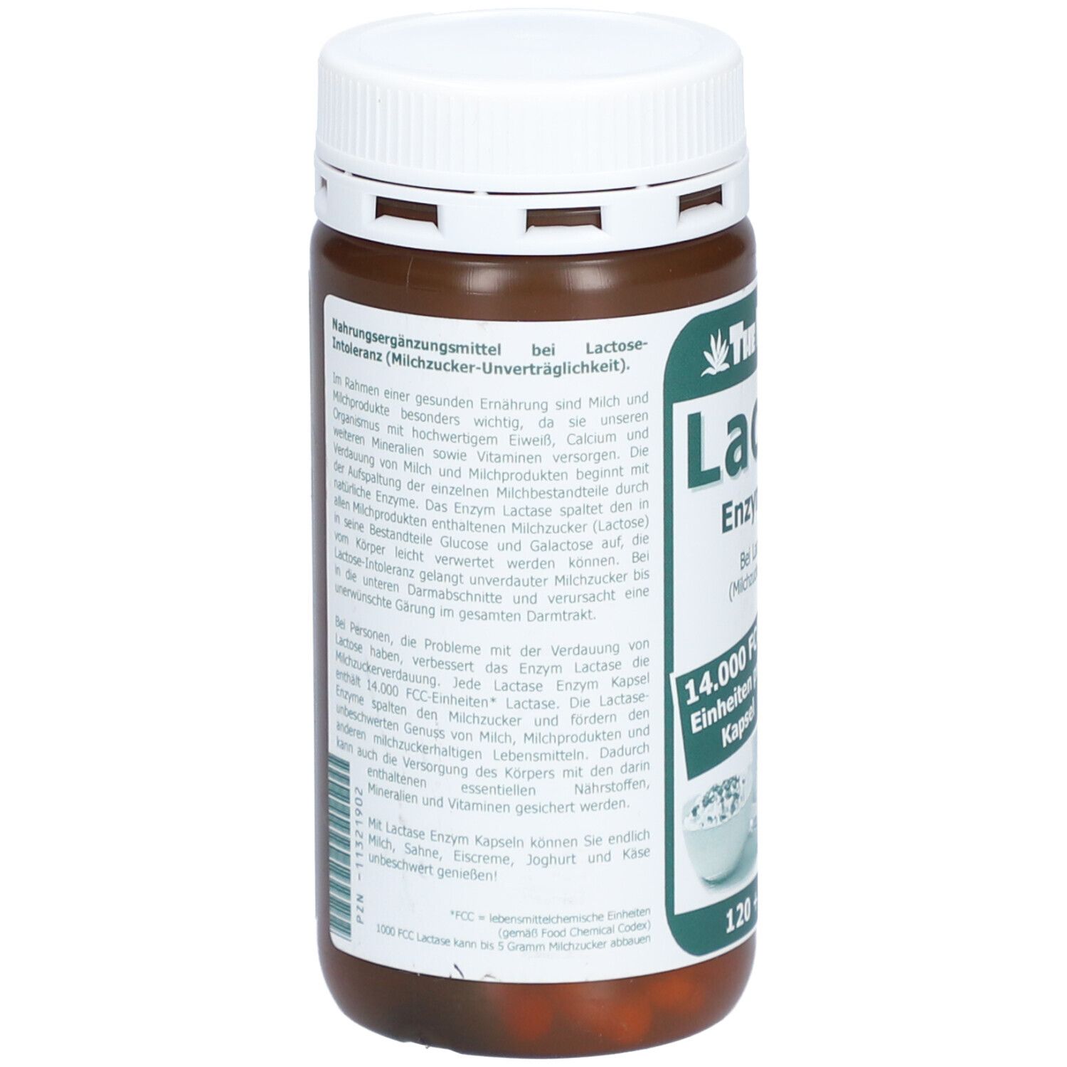 LACTASE 4.000 FCC Enzym Kapseln