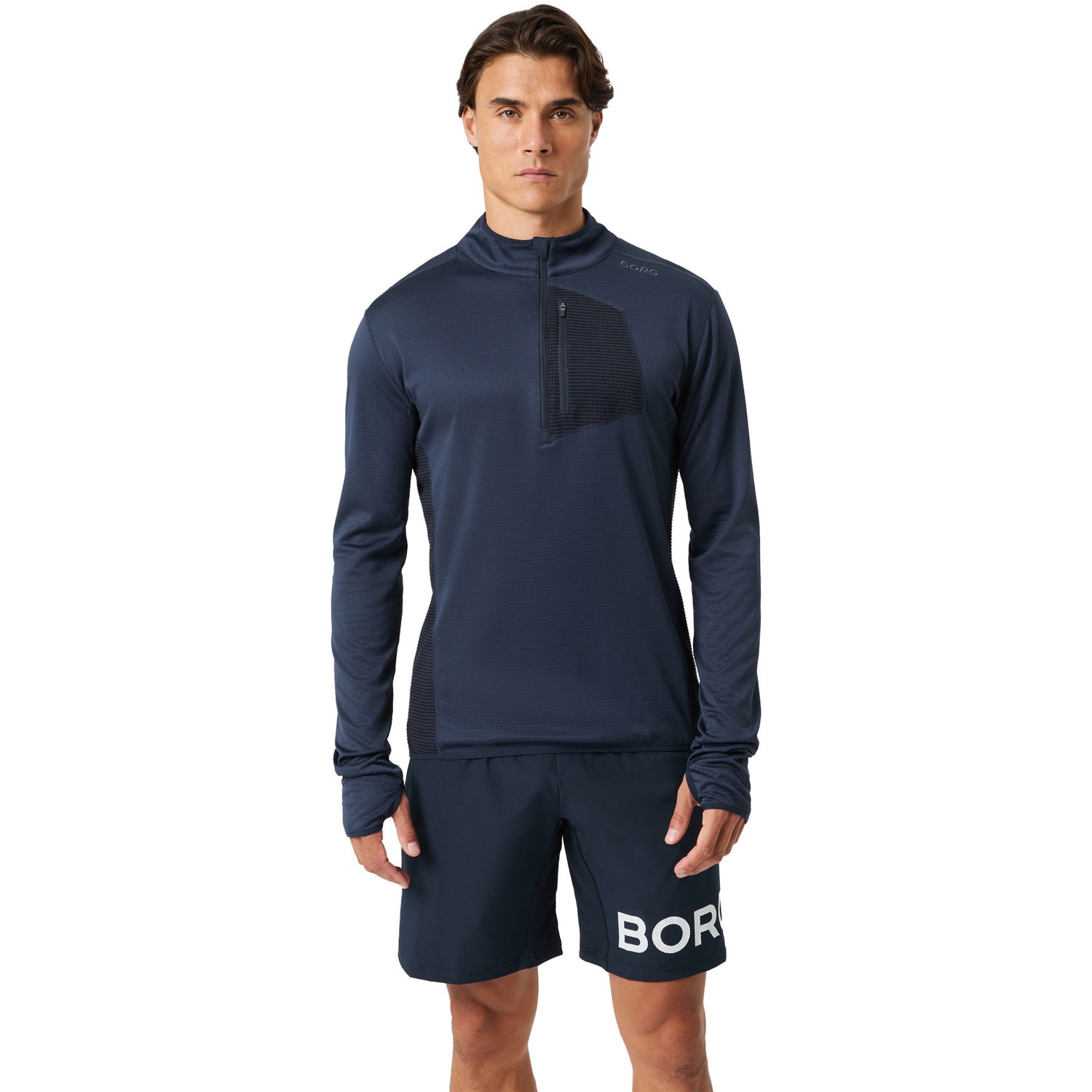 Björn Borg Fleece Midlayer Heren