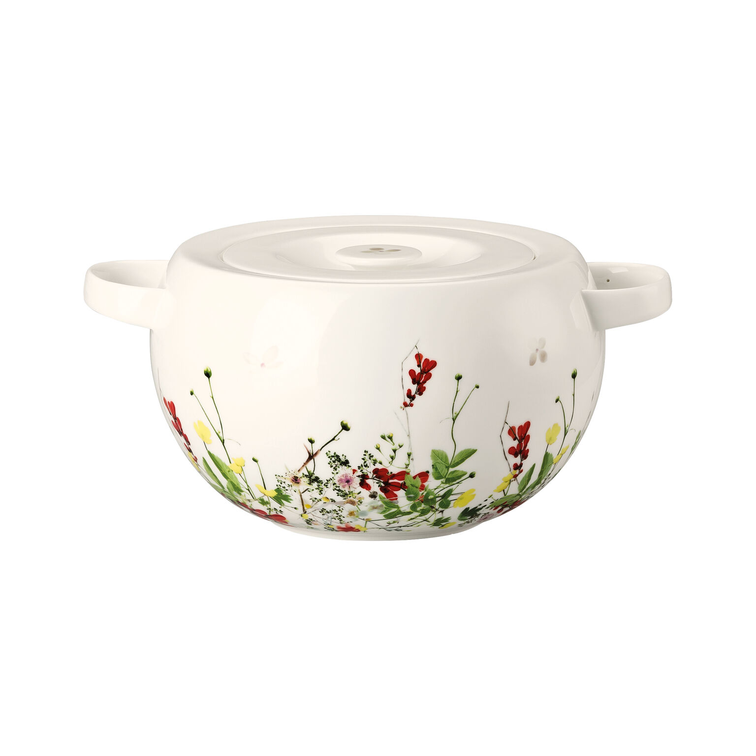 Brillance Bone China Fleurs Sauvages Schüssel mit Deckel
