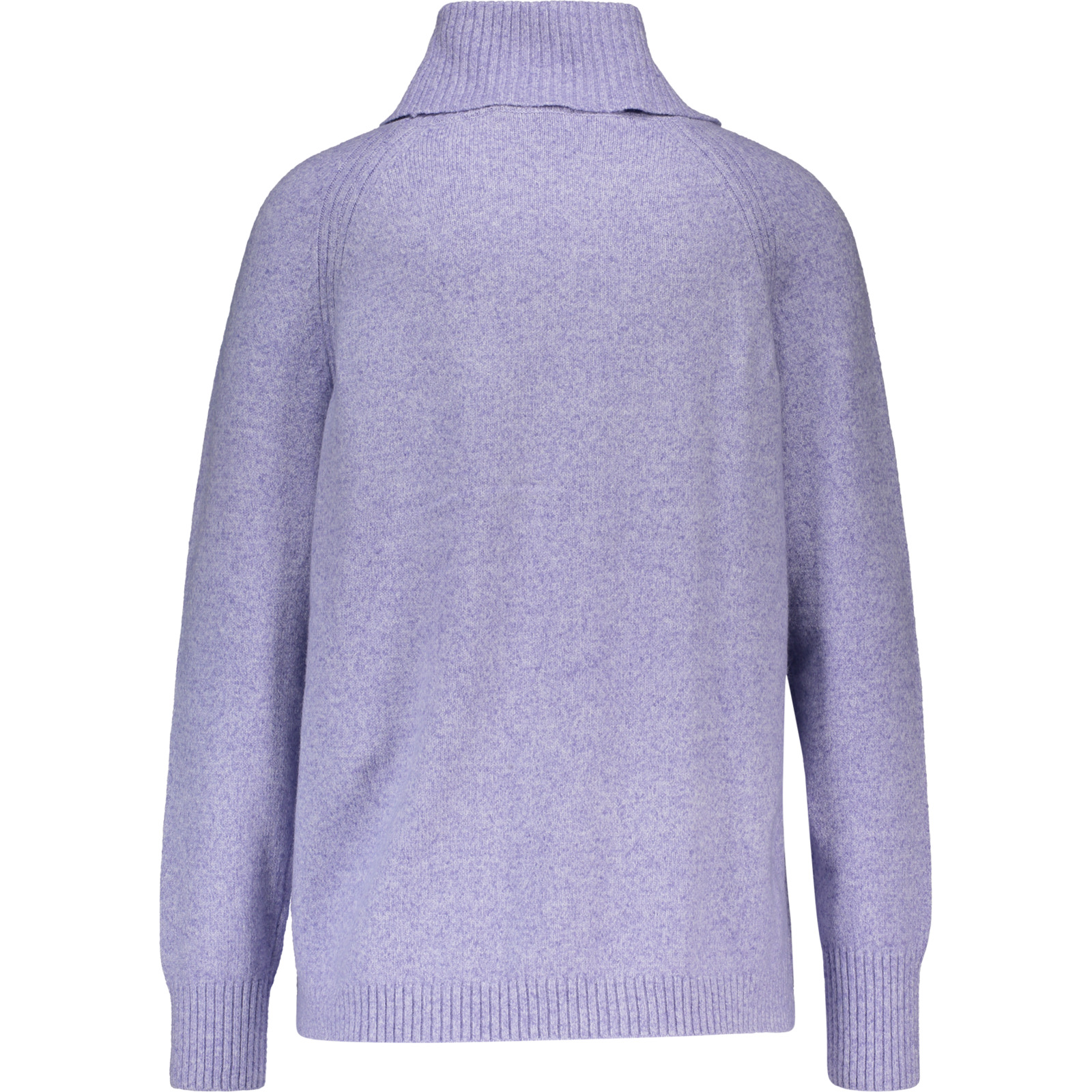 Olsen Damen-Rollkragenpulli Ripp lila, 46