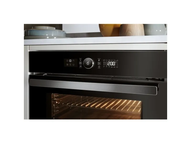 Whirlpool AKZ 6230 NB - Ovn - til indbygning - niche - bredde: 56 cm - dybde: 55 cm - højde: 60 cm - med selv-rengøring - Klasse A  - sort