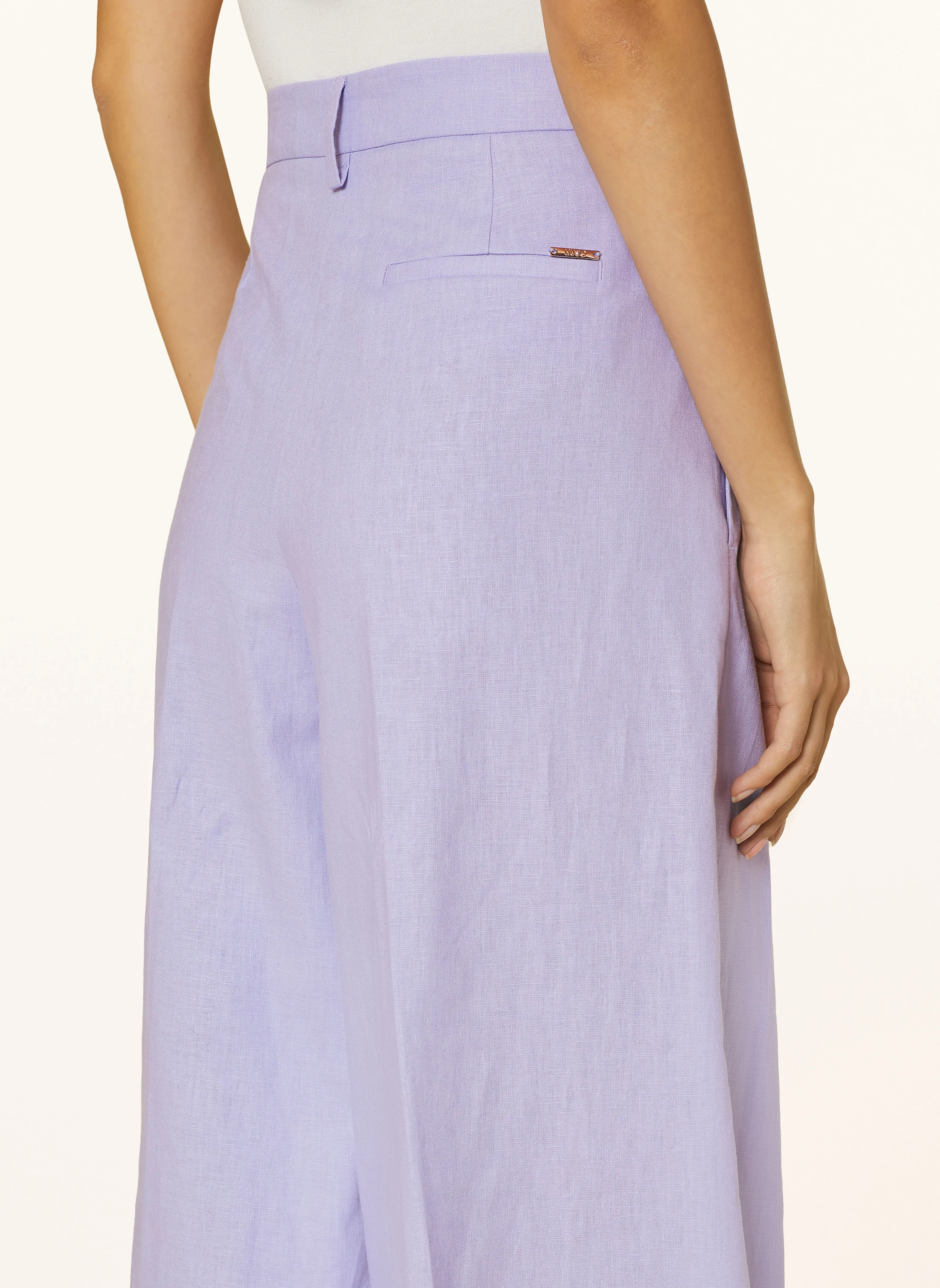 LIU JO Marlenehose mit Leinen