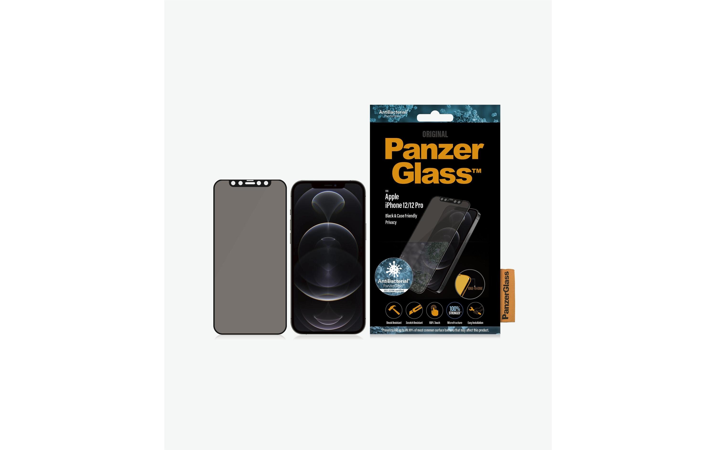 Displayschutz Case Friendly AB Privacy iPhone 12/12 ProDisplay-Schutzfolie für das Apple iPhone 12/iPhone 12 Pro