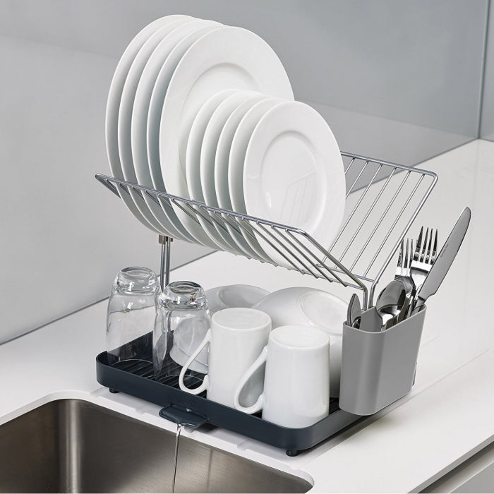 Égouttoir Y-rack à 2 niveaux gris Joseph Joseph