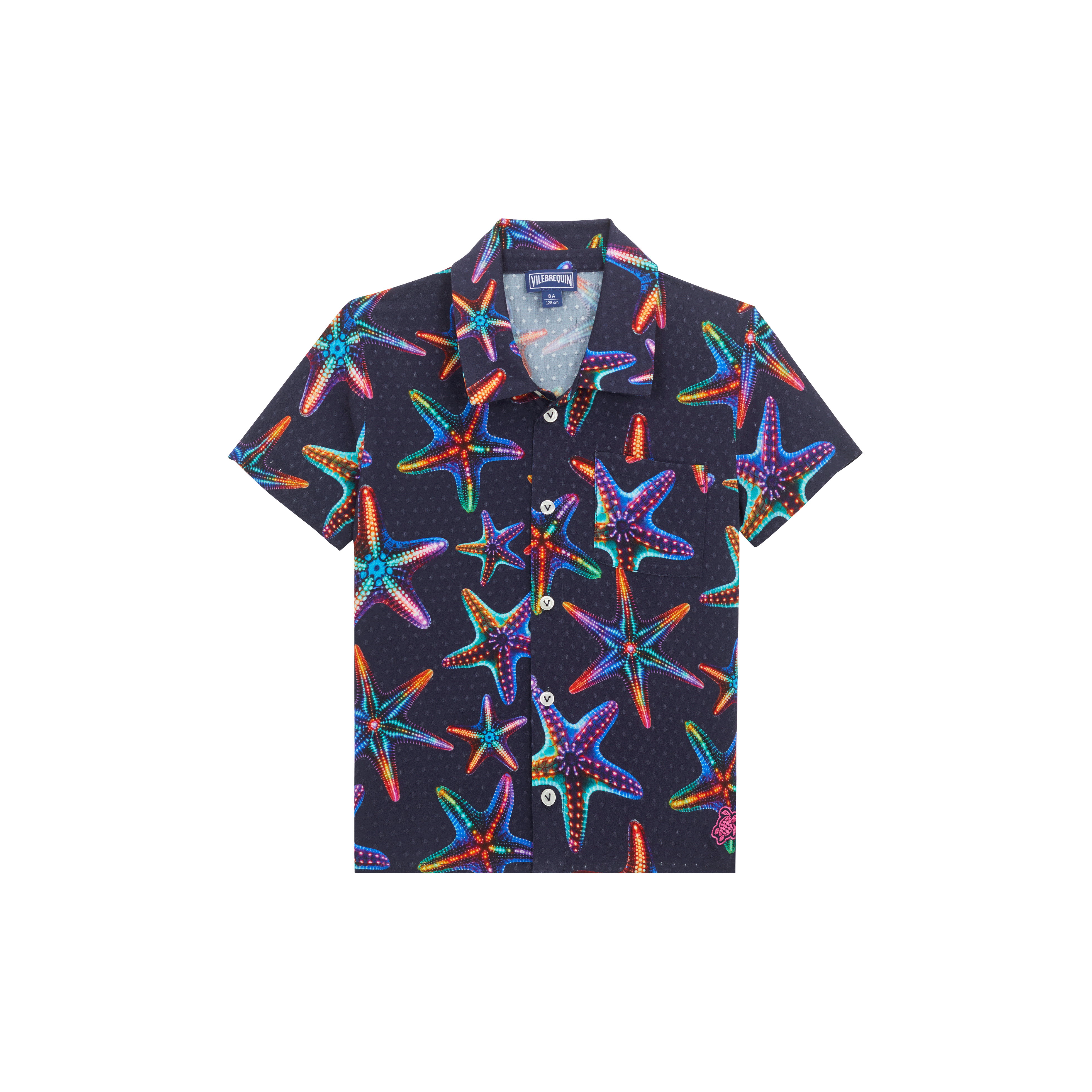 Chemise bowling en viscose garçon Disco Stars