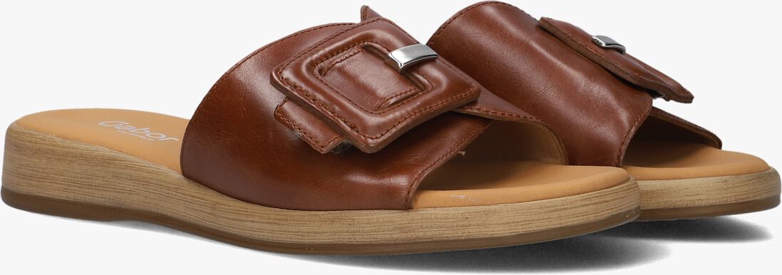 bruine gabor slippers 731.3
