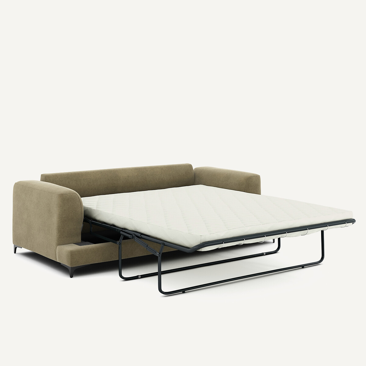 AM.PM<br>Sofá-cama de 3 lugares com forro de veludo, Marsile