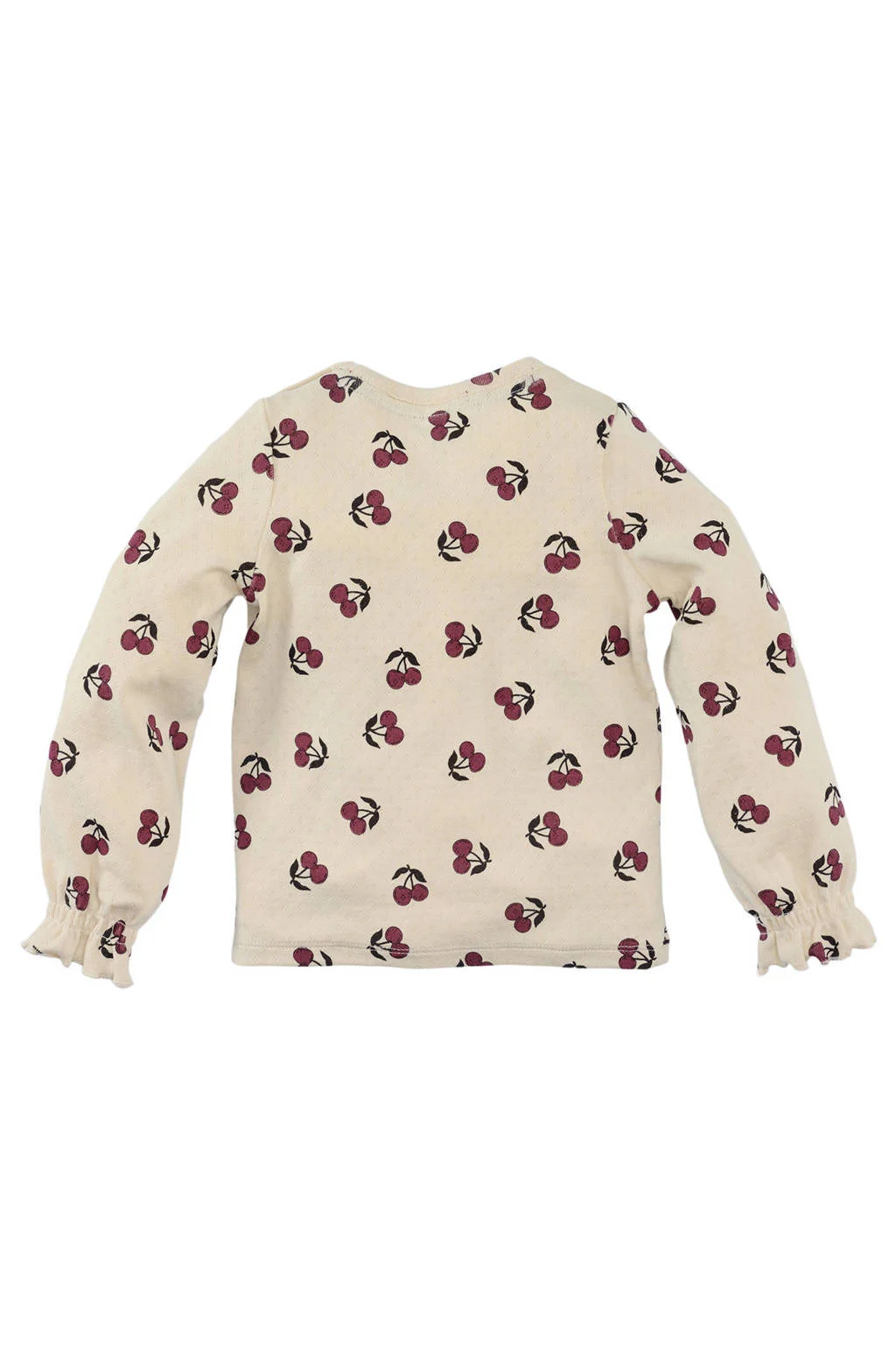 Z8 mini longsleeve Hinde ecru/donkerrood