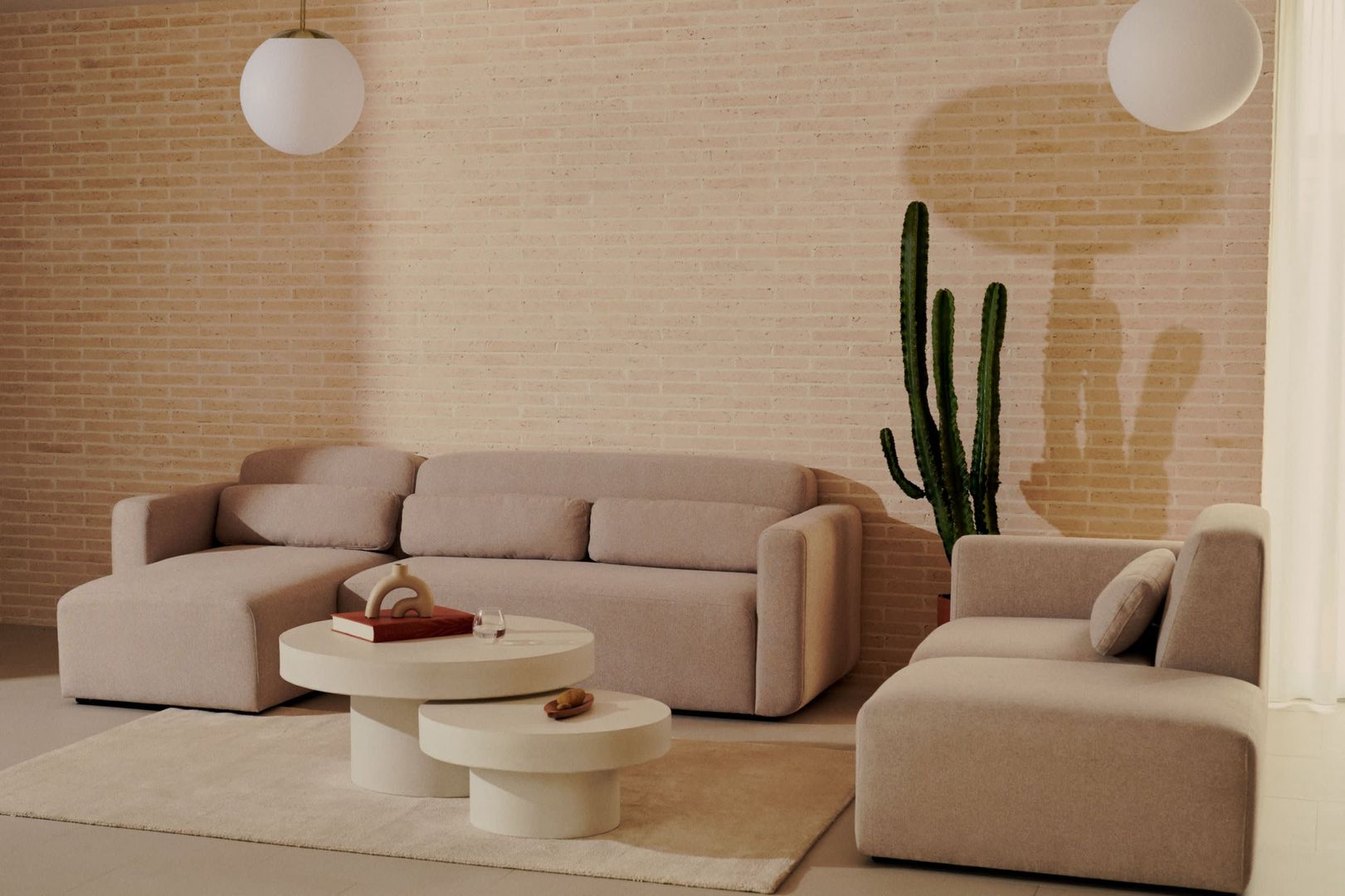 Kave Home   Neom Hoekbank