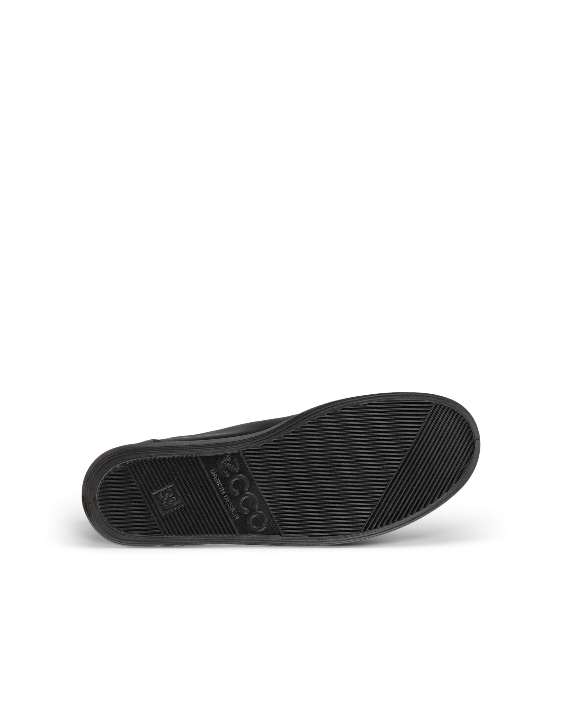 ECCO SOFT 2.0 Damen Ledersneaker Schwarz