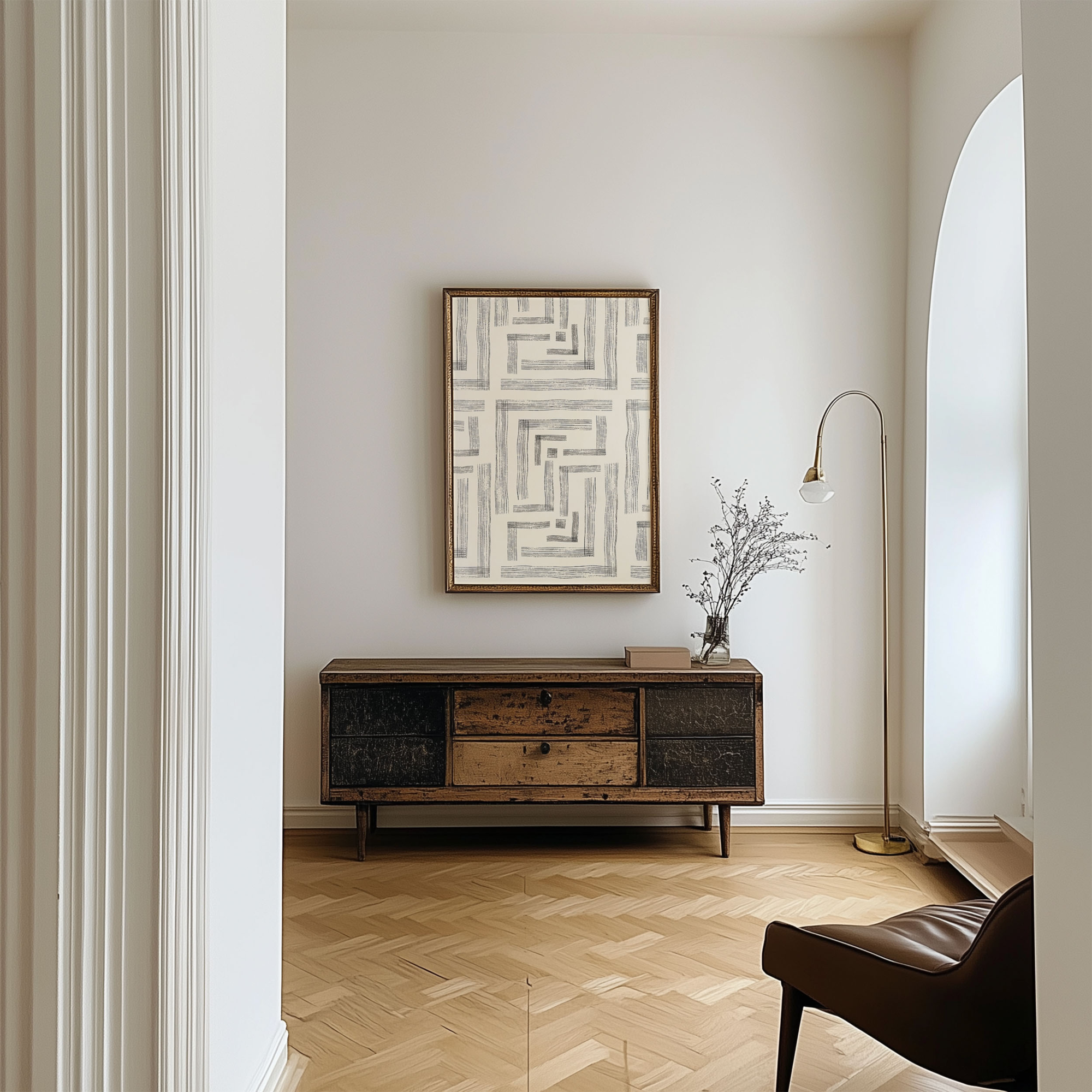 Poster Pencil Corners 30x45 cm